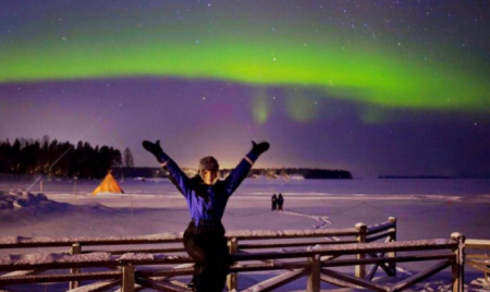 Sneeuwschoenwandelen Lulea