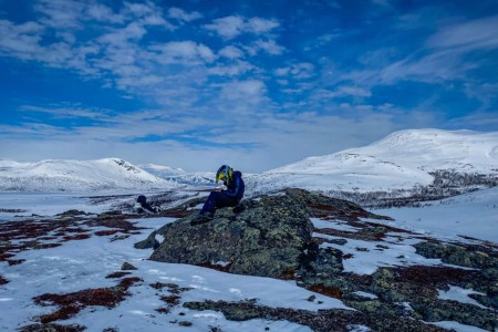 Sneeuwscootertocht Kiruna Guidetur 3