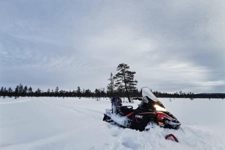 Sneeuwscootertocht Levi Lapland Safaris 4