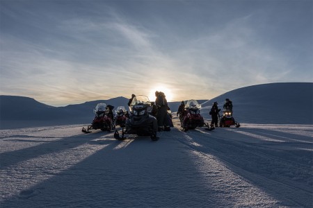 Sneeuwscootertocht Spitsbergen 4