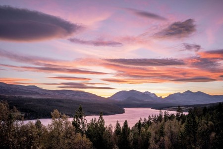 Sollia Rondane River Logde Zonsondergang