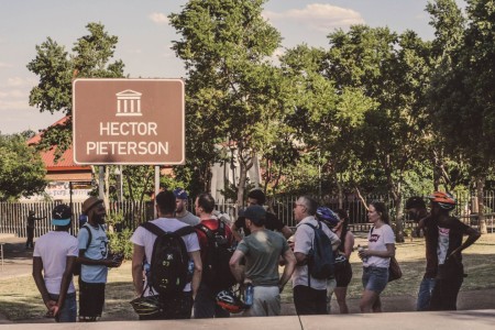 Soweto Fietstour Lebos Backpackers  Hector Pieterson