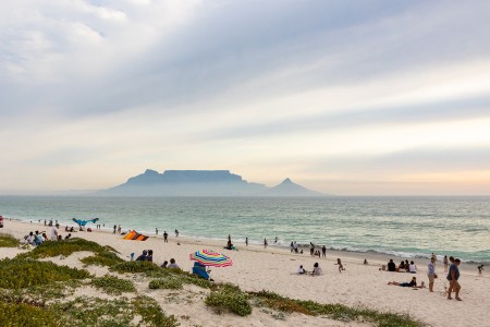 Tafelberg Bloubergstrand Kaapstad Suid Afrika Reise Ramon Lucas