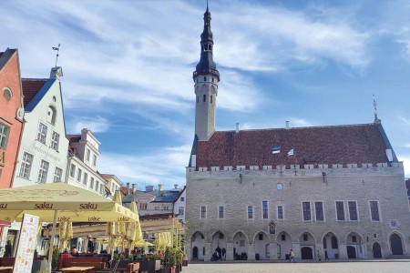 Tallinn Old Town Marktplein