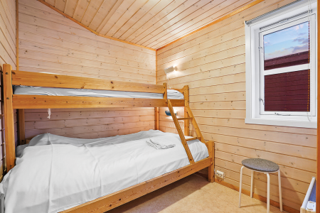 Tromso Camping Traditional Cabin Slaapkamer