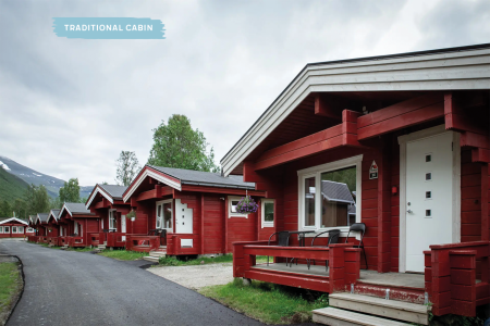 Tromso Camping Traditional Cabin