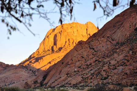 Uitzicht  Spitzkoppe Restcamp