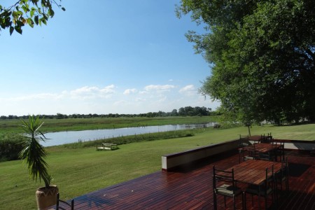 Uitzicht Rivier Thamalakane River Lodge Maun