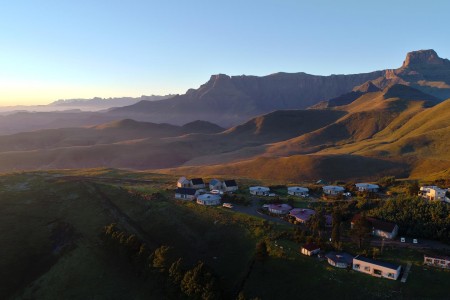 Uitzicht Witsieshoek Mountain Lodge