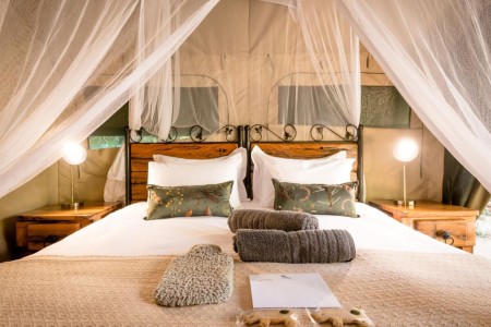 Umkumbe Bush Lodge Sabi Sands Standaard Tent Bed