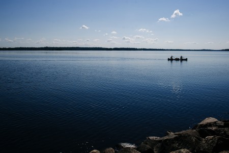 Vakantie Rondreis Zweden Magnus Alexander Hall Paddling In A National Park