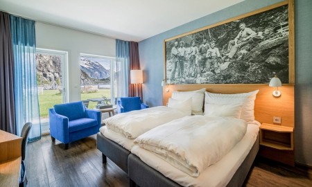 Valldal Fjordhotell Bedroom
