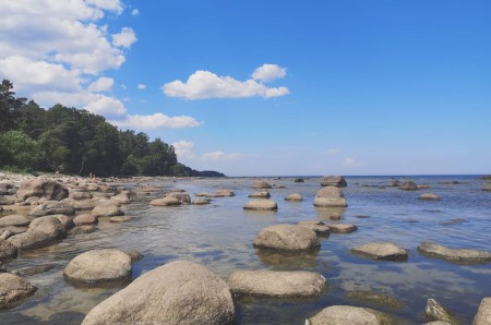 Wandeling Kust Baltische Staten Baltic Coastal Hiking Karuselis