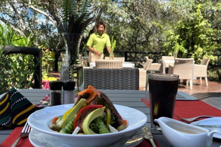 Waterberry Lodge Livingstone Zambia Lunch