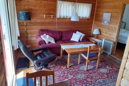 Wathne Camping Cabin Woonkamer