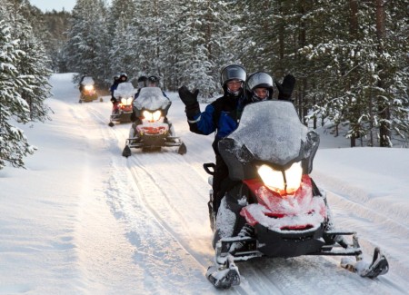 Wilderness Hotels Sneeuwscootertocht