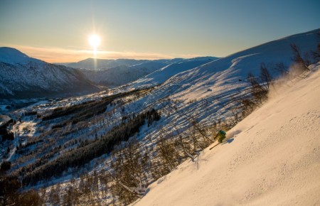 Winterreis Noorwegen Biera Myrkdalen