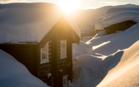 Winterreis Noorwegen Biera Myrkdalen