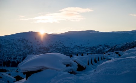 Winterreis Noorwegen Biera Myrkdalen