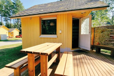 Yyteri Camping Kampeerhut Buiten 4 Pers