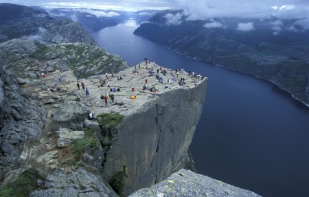 Zomerrondreis Werdandi Preikestolen In Stavanger Pulpit Rock Casper Tybjerg Visitnorway