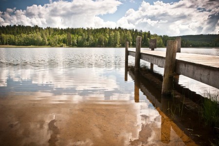 Zomerrondreis Zweden Gustav Jacque De Villiers Lake Eldan