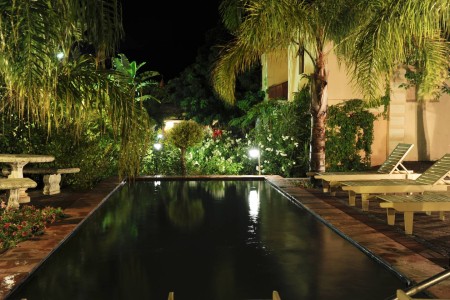 Zwembad Nacht Montagu Country Hotel