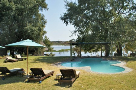 Zwembad Thamalakane River Lodge Maun